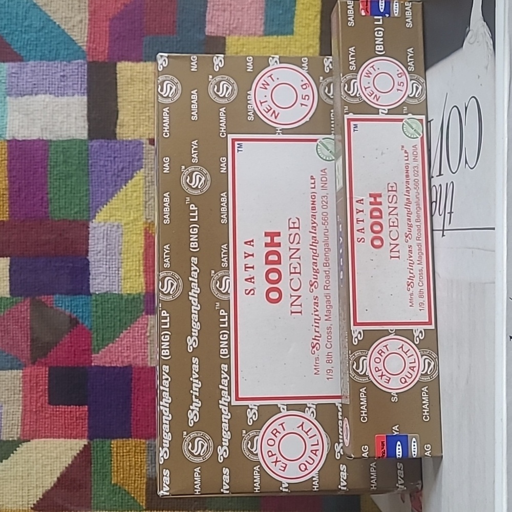 SATYA OUD INCENSE 12 PACK HANDROLLED IN INDIA
